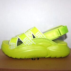 UGG La Cloud Sandal Green NIB Womens 9